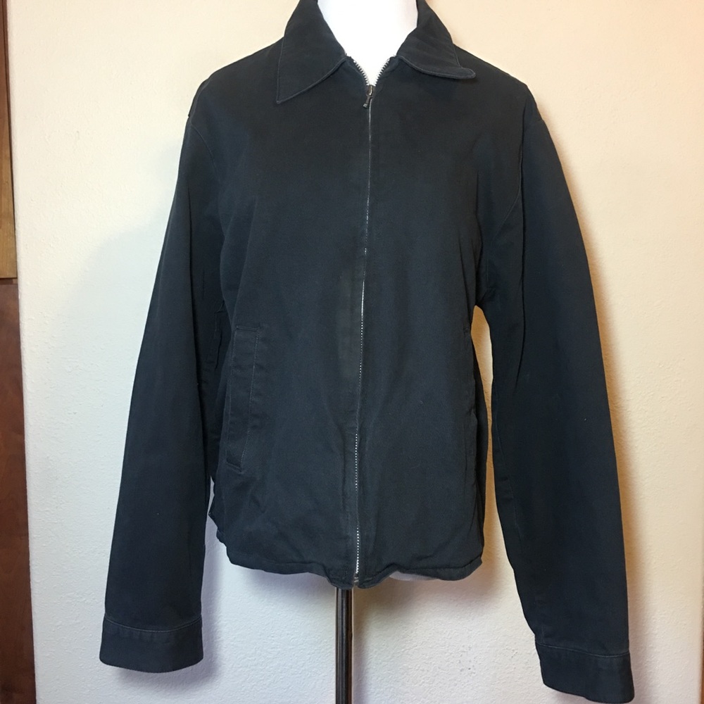 Gap dark blue bomber jacket zip up size M